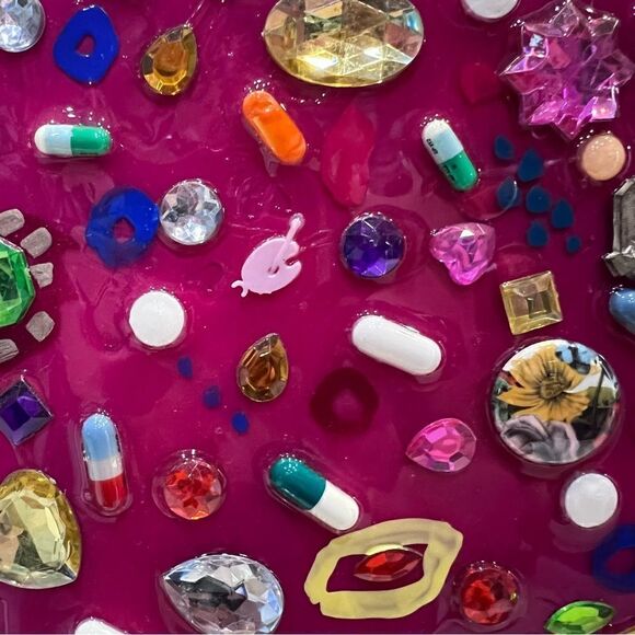 Original Artwork. “I SPY”, mixed media, 24” x 24” x 2”. - Picture 15 of 16